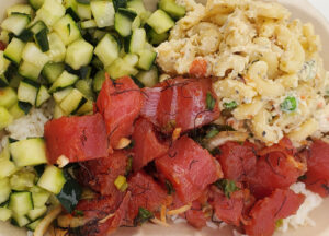 HAPA Hawaiian Grill Spokane Poke Mac Attack